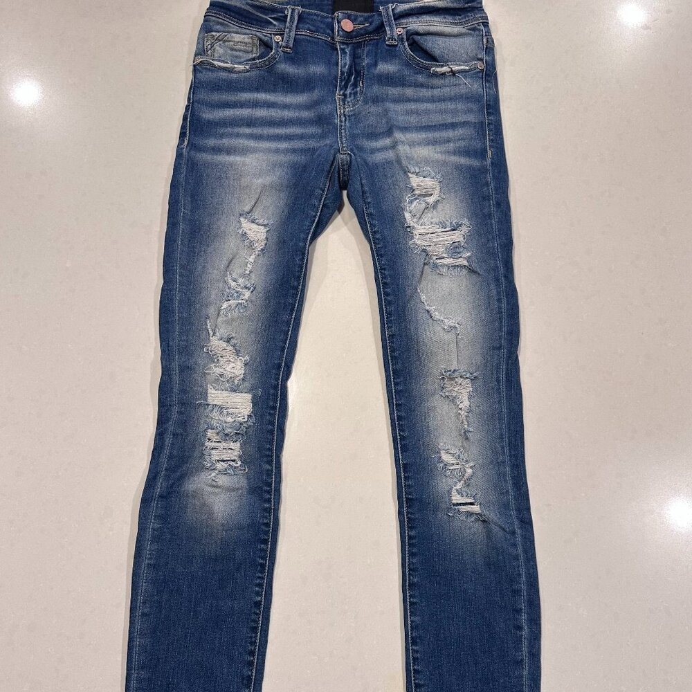 Buckle Black Fit No. 53 Skinny Stretch Jean, Size 25X32